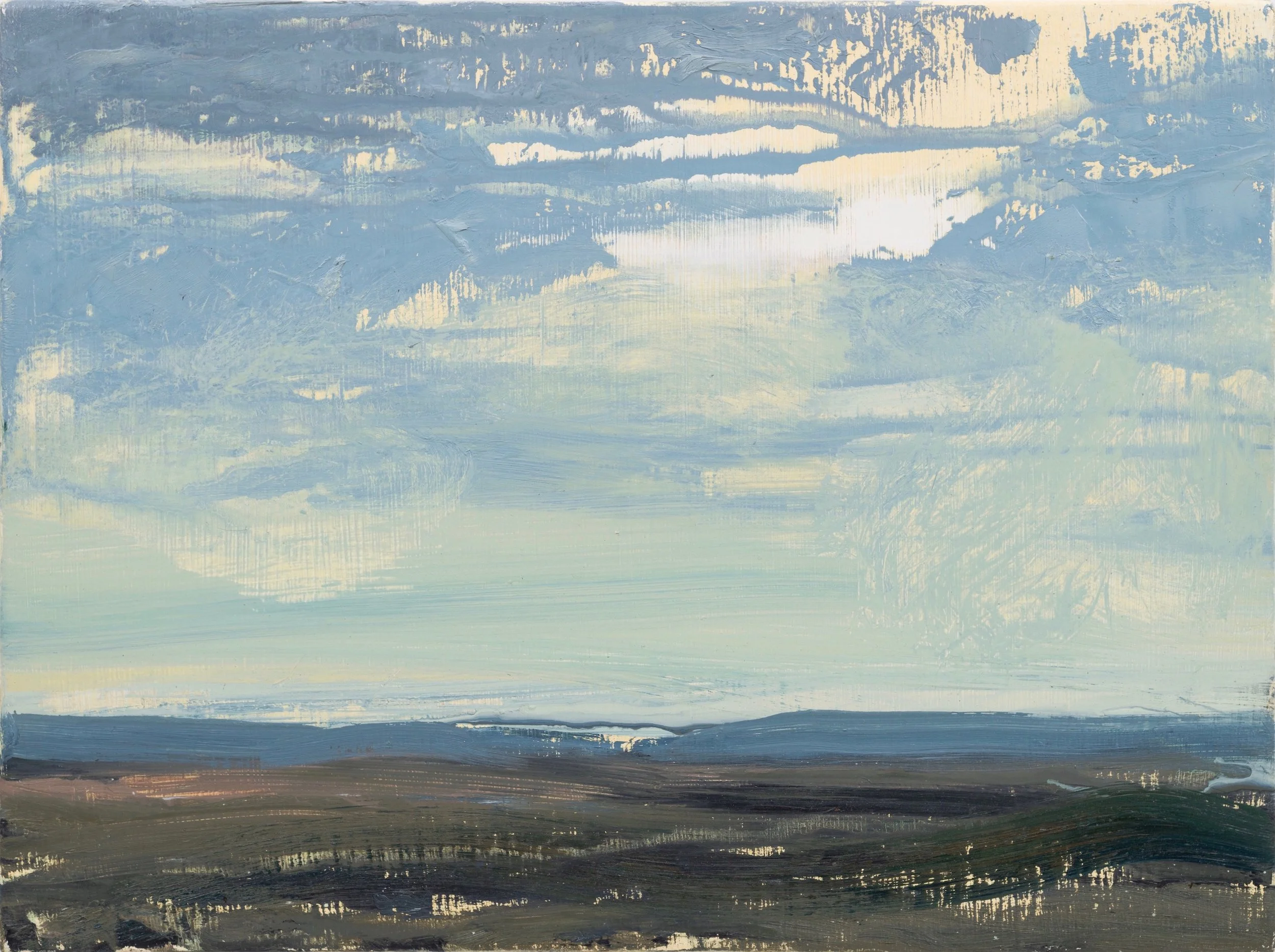  Title: Moving Skies over Wild Brooks III  