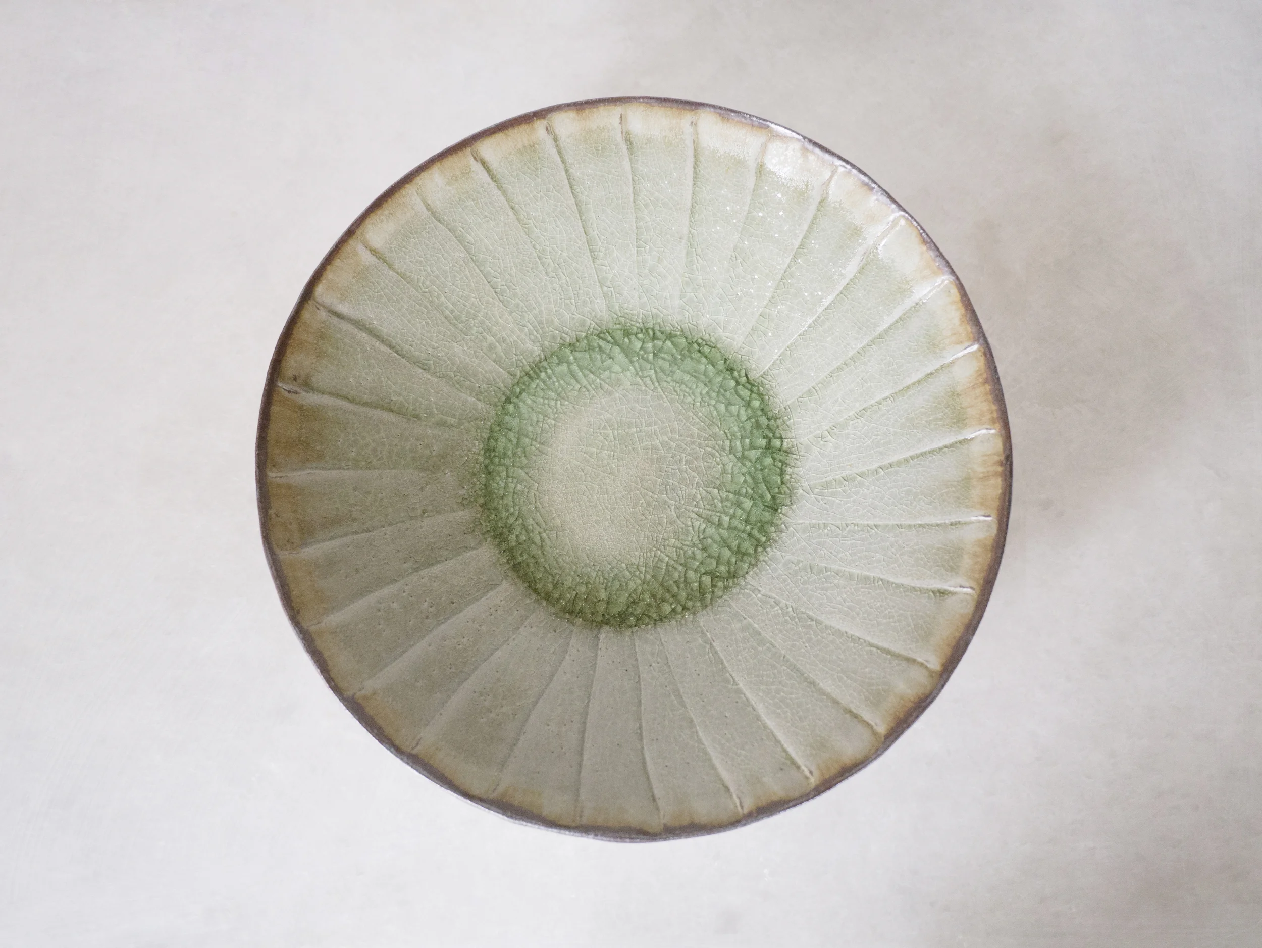 Large Fluted Dish