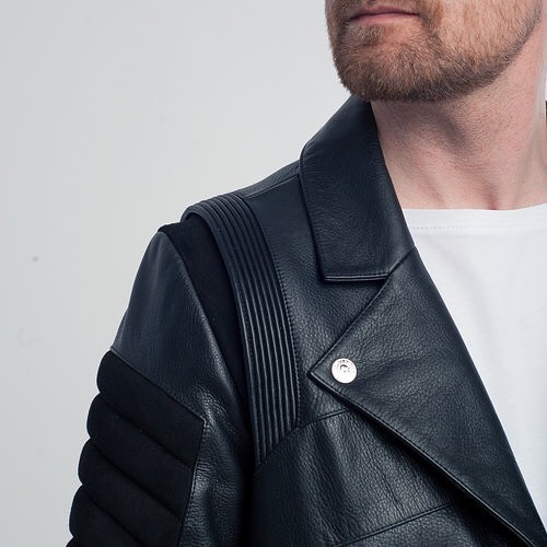 It's truly the details and craftsmanship that makes this jacket unique of among other leather jackets out there. With shiny silver trims catching peoples eyes and a mix of suede and leather sown together with high level techniques.