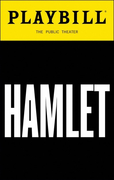 Hamlet at The Public playbill