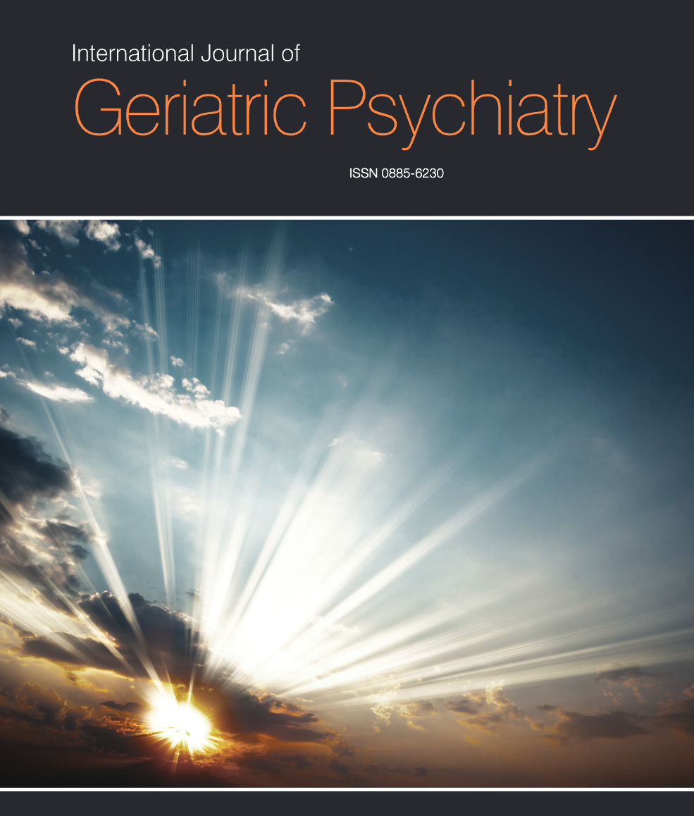 Cover Art for International Journal of Geriatric Psychiatry
