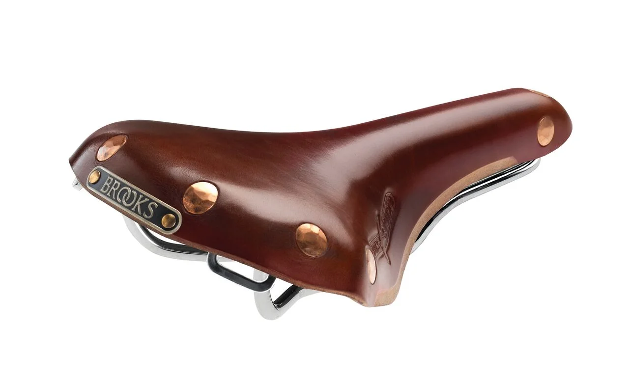 Brooks Swift Chrome Saddle - Brown