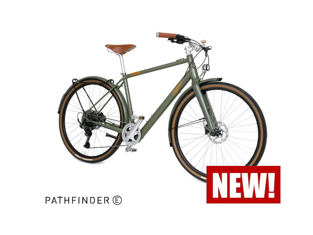 Pashley Pathfinder E (Diamond Frame) — The Traditional Cycle Shop