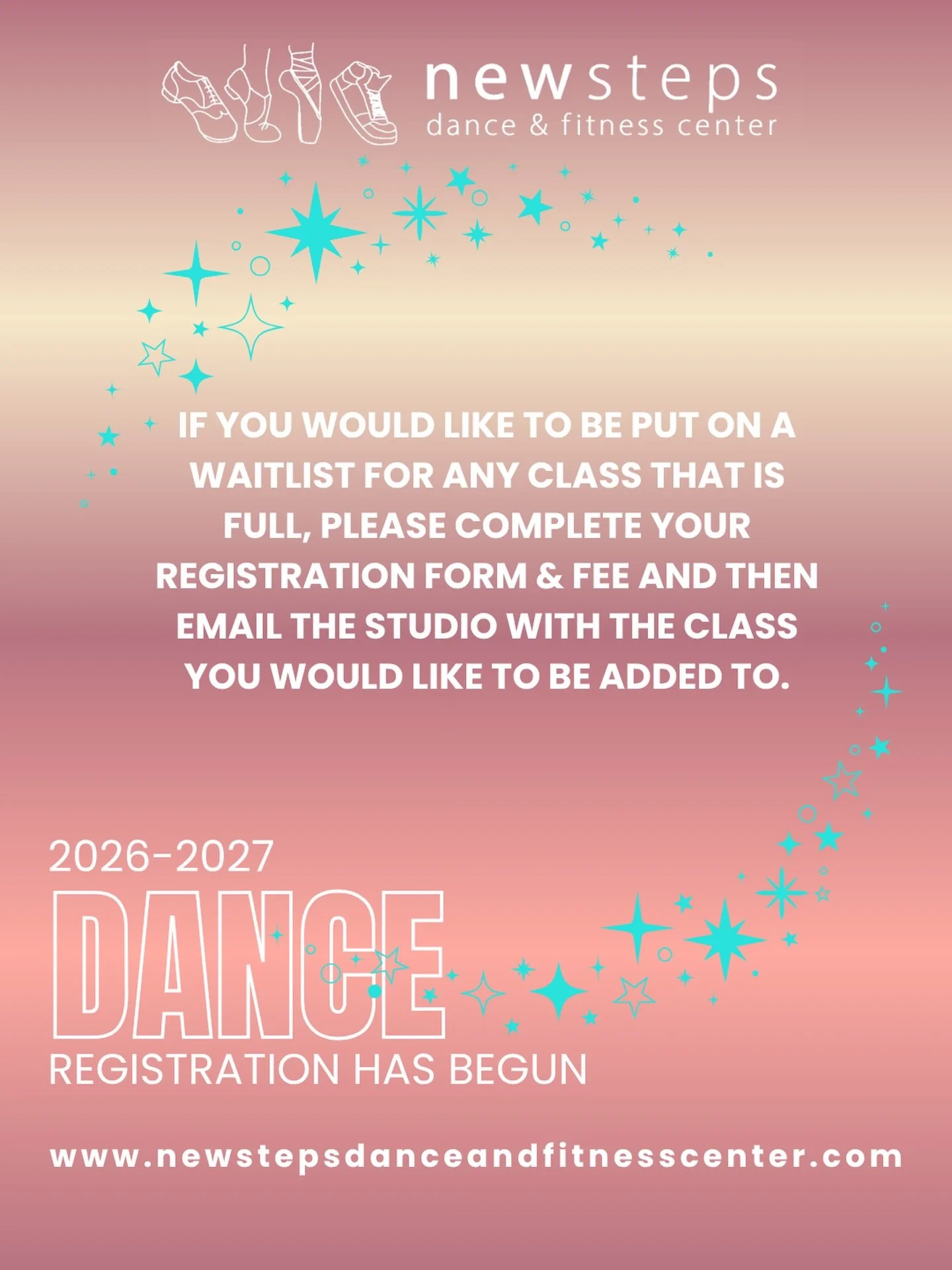 Wow!! It has been an amazing week! Thank you to everyone who registered for dance classes! We are so excited to welcome so many new dance families &amp; welcome back so many returning students 🫶🏻
#newstepsdancefitness #keepdancing #glastonburyct #d