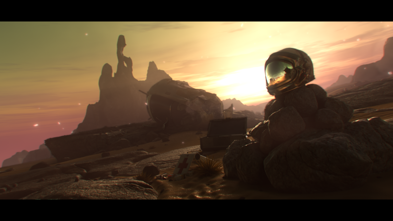 Descent (Collaborative Project) Responsible for Environment: Modeling - Texturing - Look Dev. - Layout. 2016