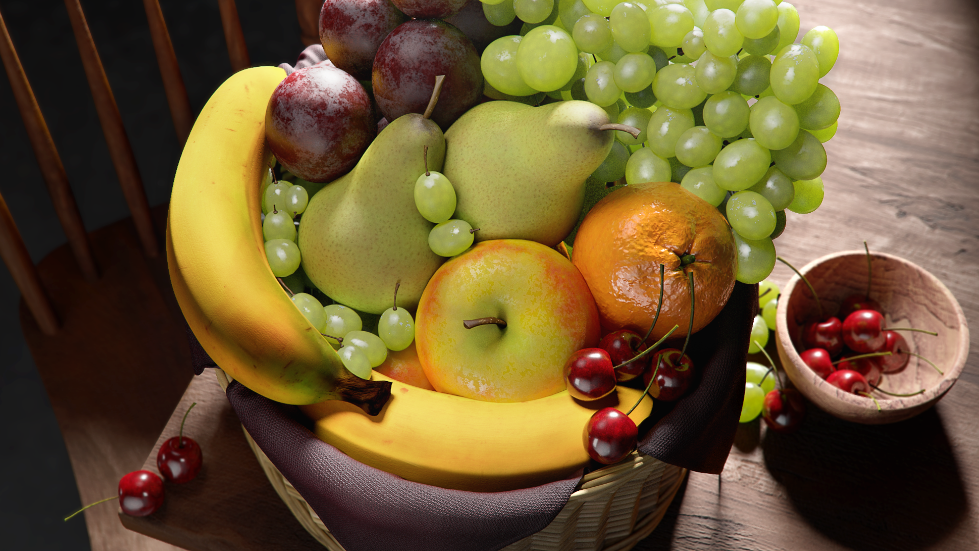 Fruit Still Life All aspects except models. 2018