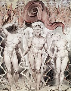 William Blake, Expulsion from Eden