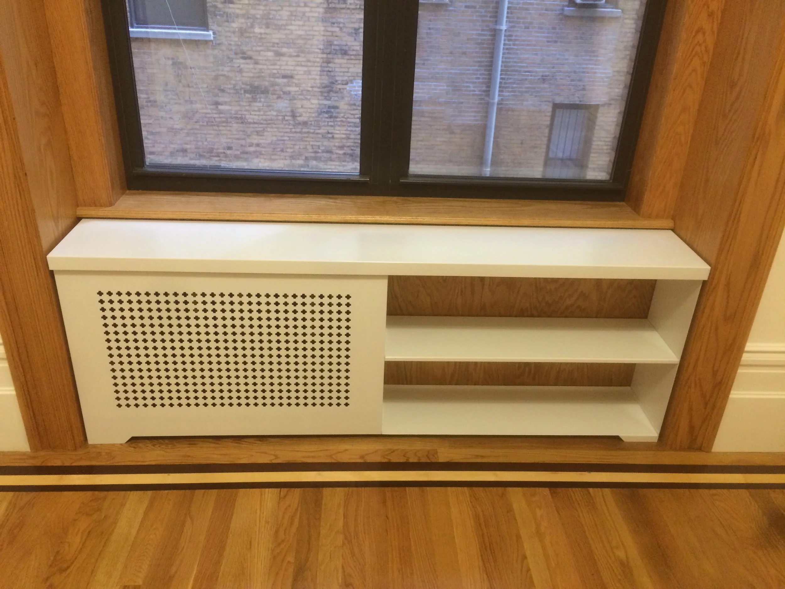 Custom Radiator Grills Portfolio — MVHVAC - Architectural Grilles, Water Coil, Radiator Covers ...