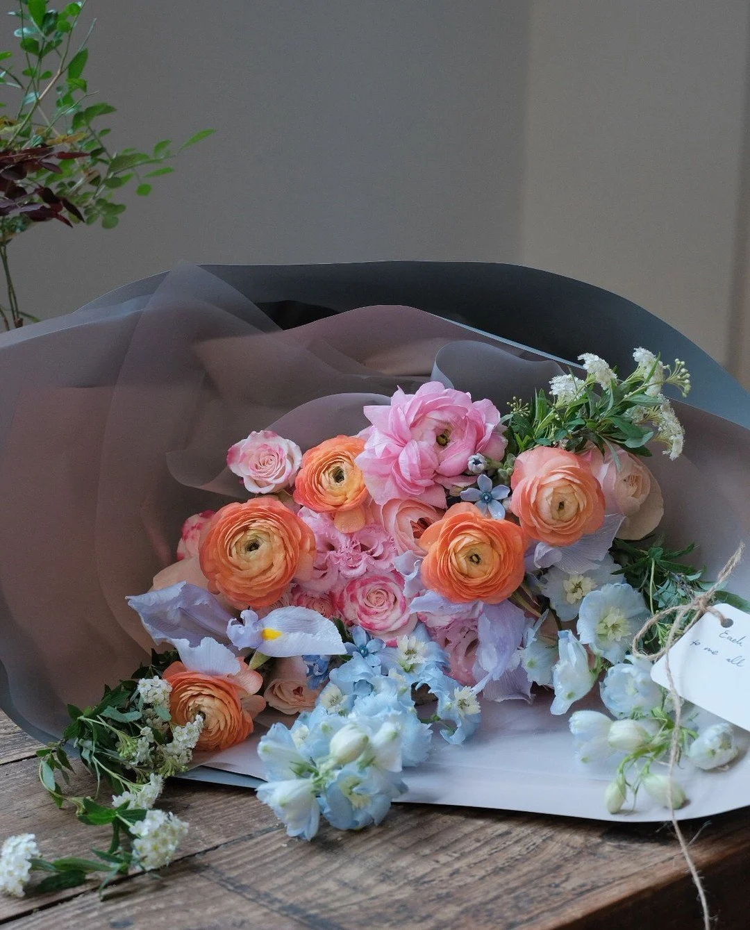 Valentine Drop #1: Cloud Nine

Soft, light, and a little bit lovestruck. 💘

Cloud Nine is for the moments when words aren&rsquo;t needed &mdash; just a feeling, and a bouquet that says you&rsquo;re on my mind. 

Easy to love, hard to forget. 

Find 