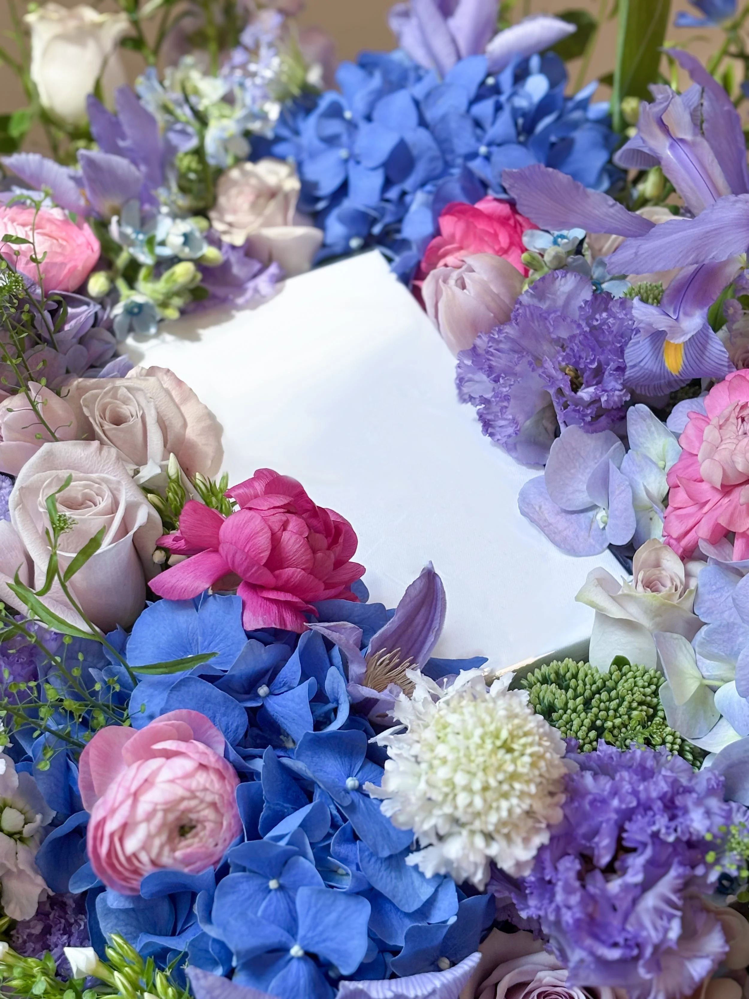 Well, Within. - Floral Hatbox