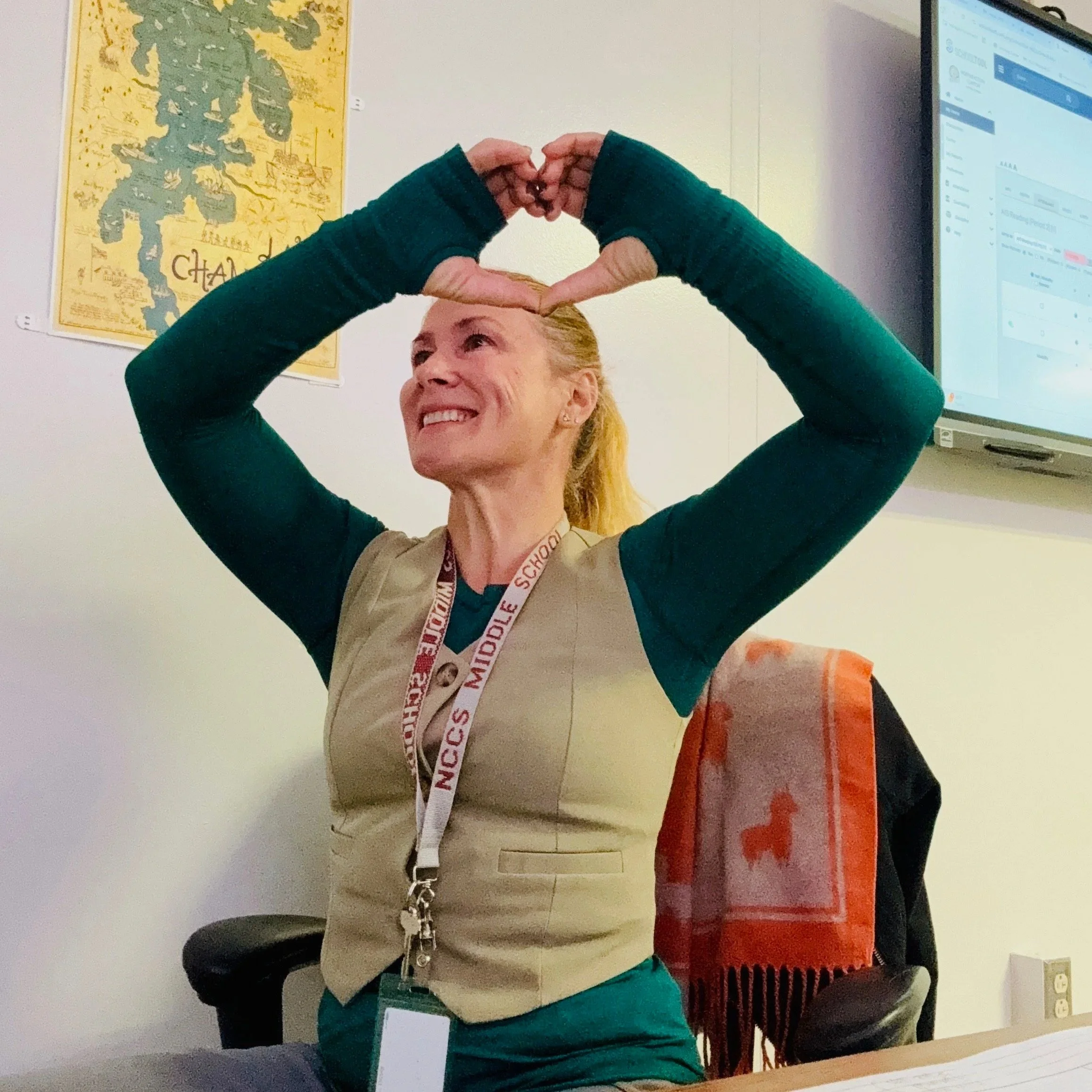 Lilia Wills, yoga instructor at Stoneworks Spa & Wellness Center in Plattsburgh, NY.