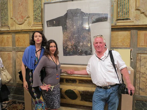 Kim Weston - Balthus coat on display