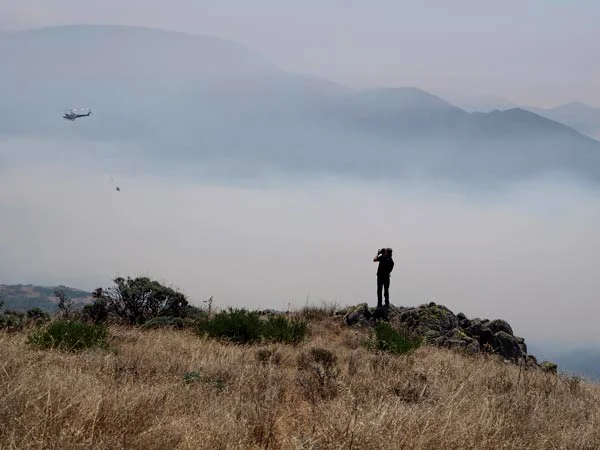Zach Weston, Soberanes Fire Mal Paso Canyon