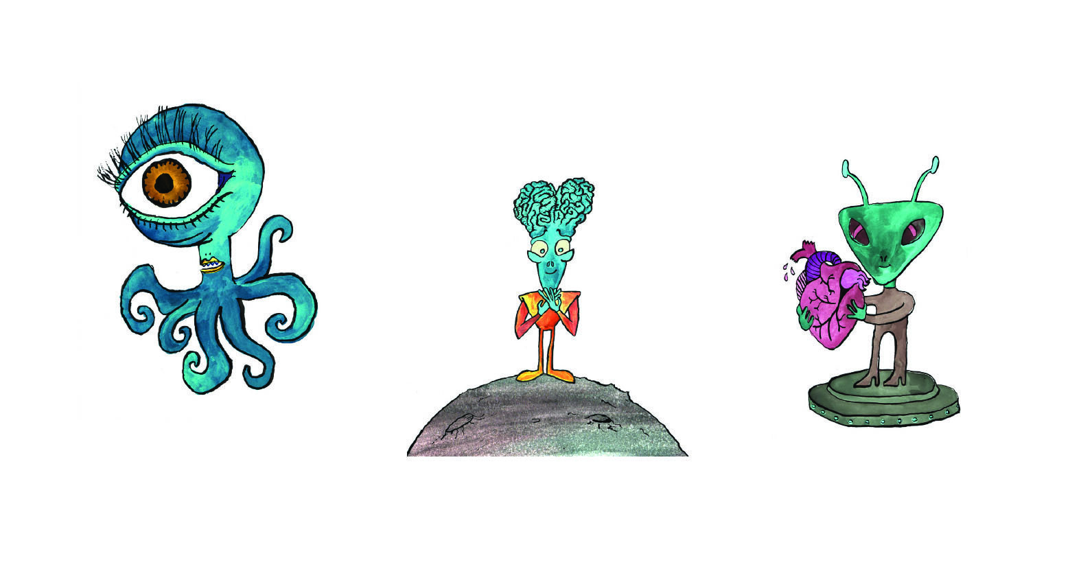 Alien Valentines