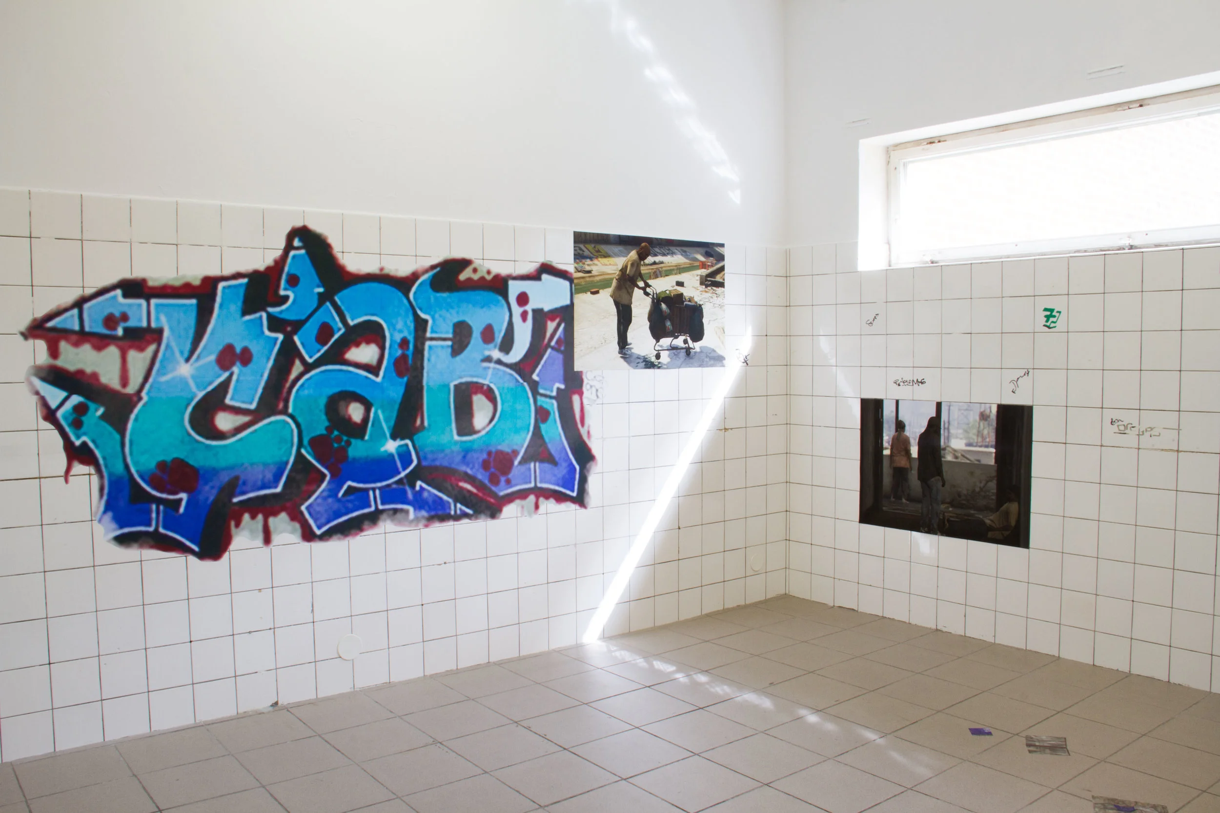 Installation View from Down and Out in Los Santos at Galleri CC for Malmö Fotobiennal 2017