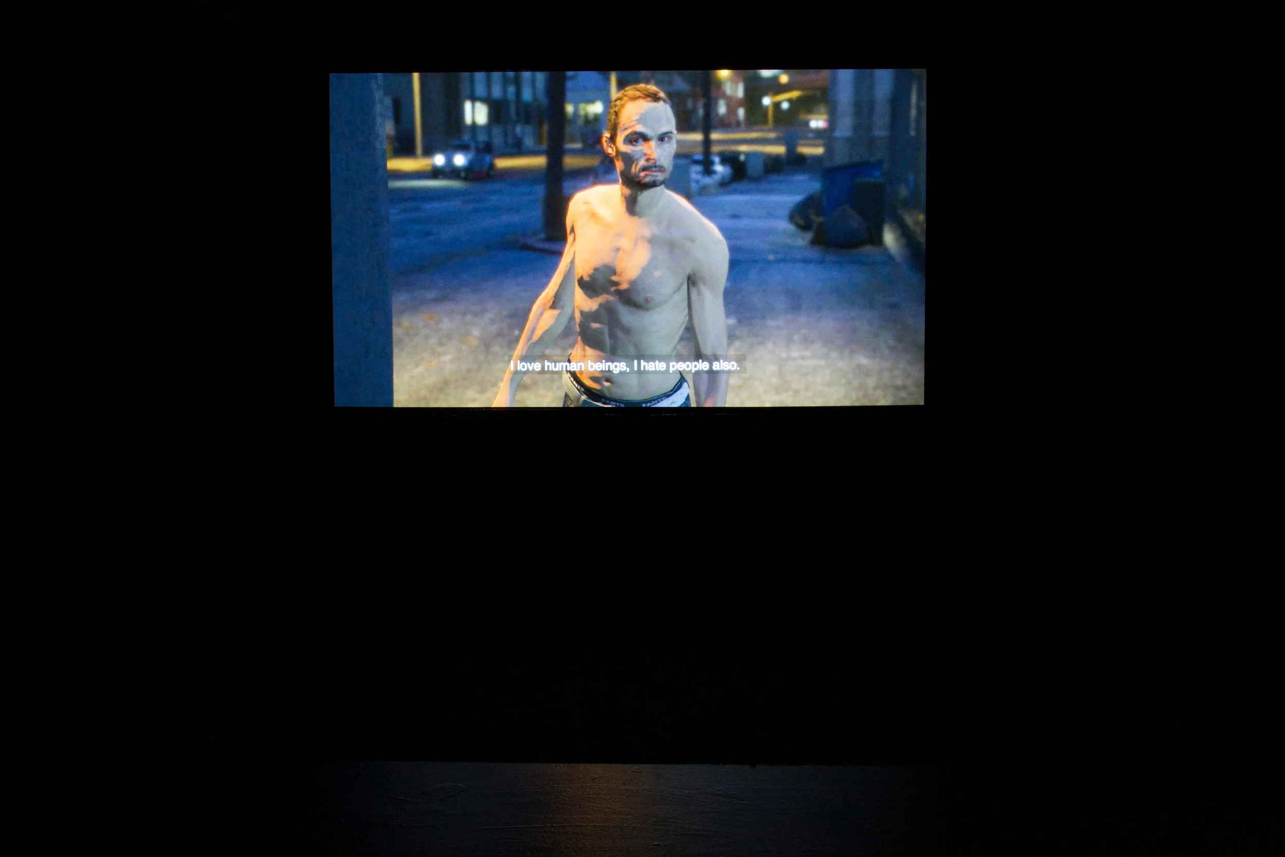 Installation View from Down and Out in Los Santos at Galleri CC for Malmö Fotobiennal 2017