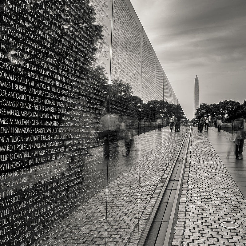 Vietnam War Memorial in Washington, D.C.