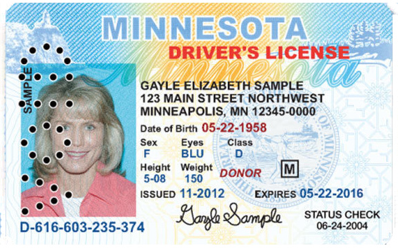 Expired Government Issued I.D. Must be presented with a receipt indicating a replacement has been required within the last 60 days.