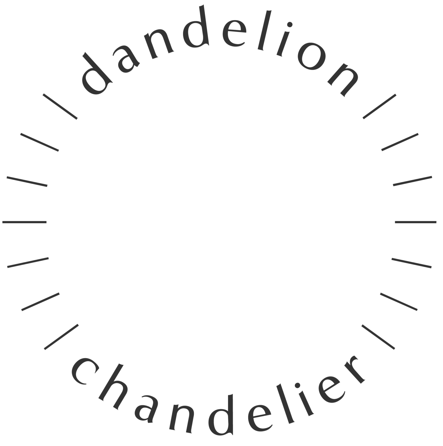 Dandelion Chandelier