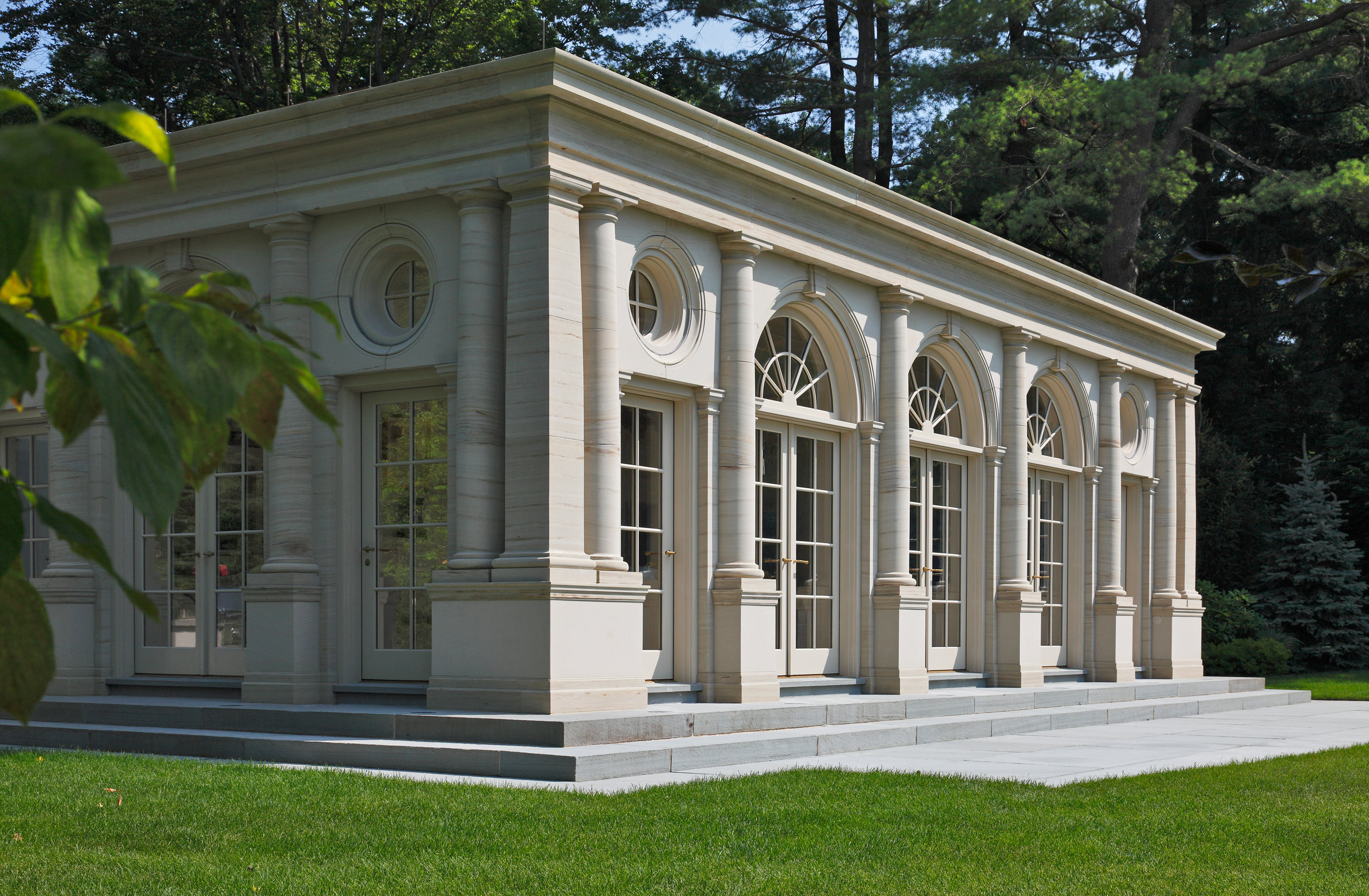 New Construction Classical Under 5,000 SF "Pavilion in The Park" Ivan Berezicki Associates
