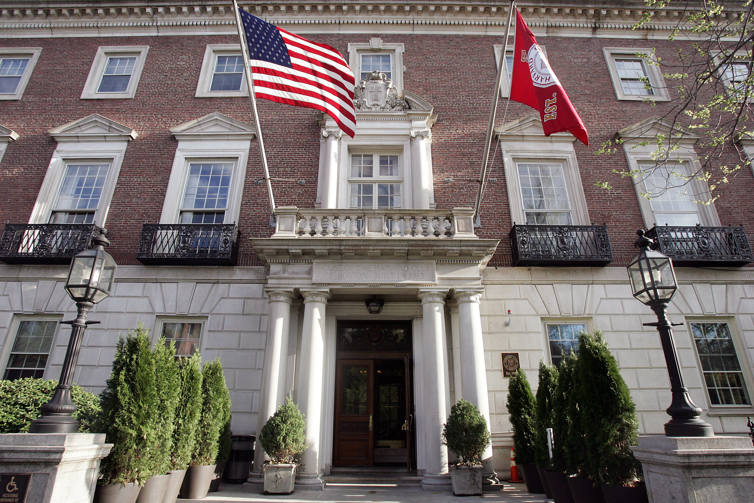 The Venerable Harvard Club of Boston