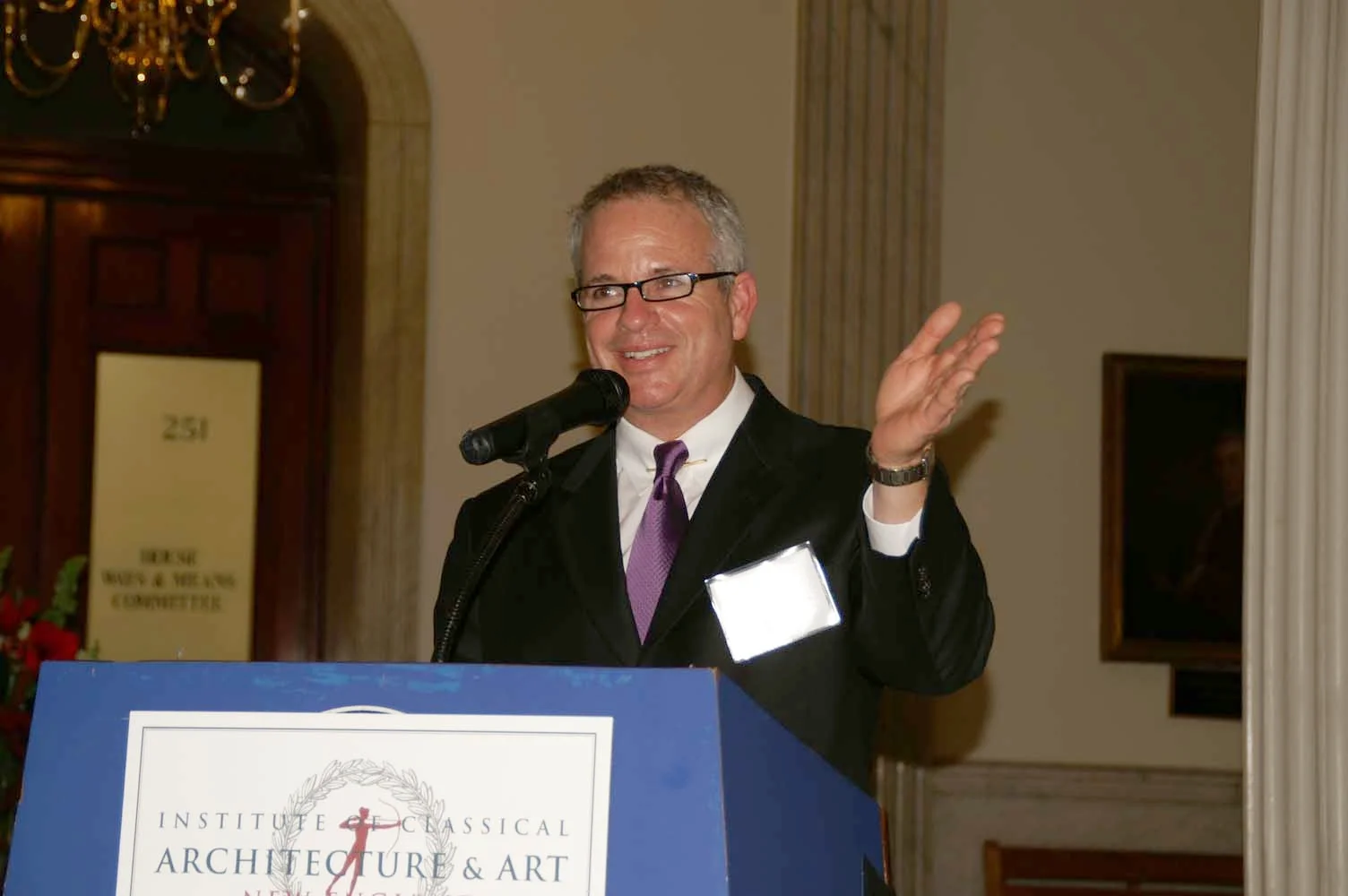 Chapter President John Margolis in a light moment