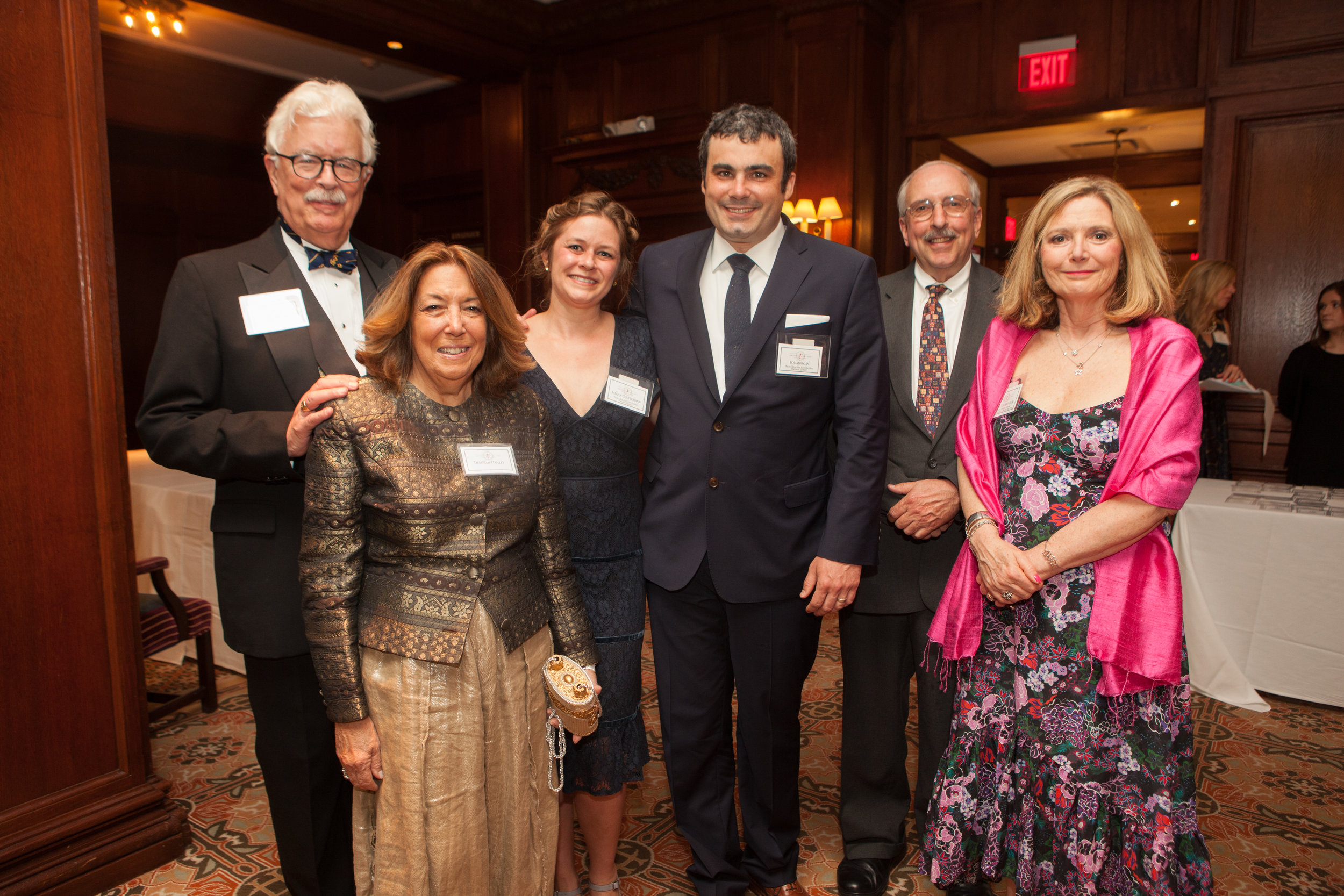 Frank McGuire, Debra Hanley, Megan Goltermann, Bob Morgan, Mary and Gary Tondorf-Dick