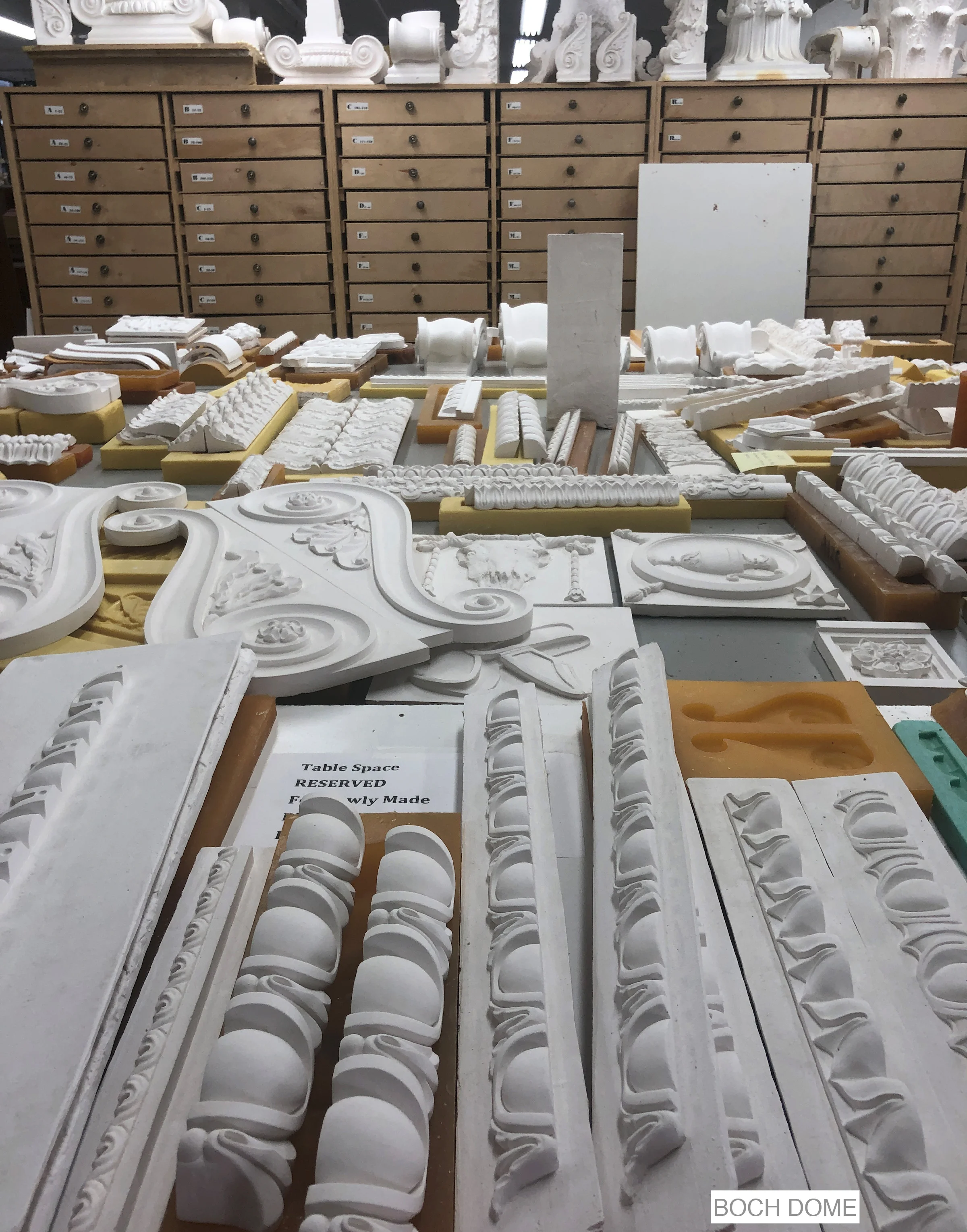 CRAFTSMANSHIP/ARTISANSHIP Foster Reeve: Architectural and Ornamental Plaster for “Boch Dome”