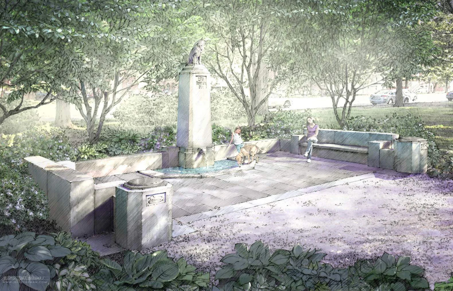 CIVIC Catherine Truman Architects for “Lotta Fountain Restoration”