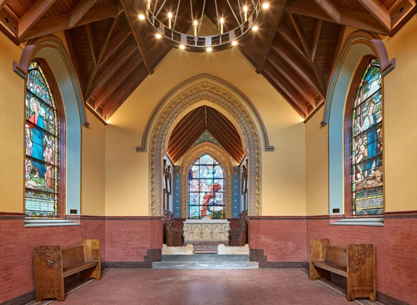 CRAFTSMANSHIP/ARTISANSHIP, ECCLESIASTIC AND HISTORIC PRESERVATION John Canning &amp; Co., Ltd. for Belmont Chapel
