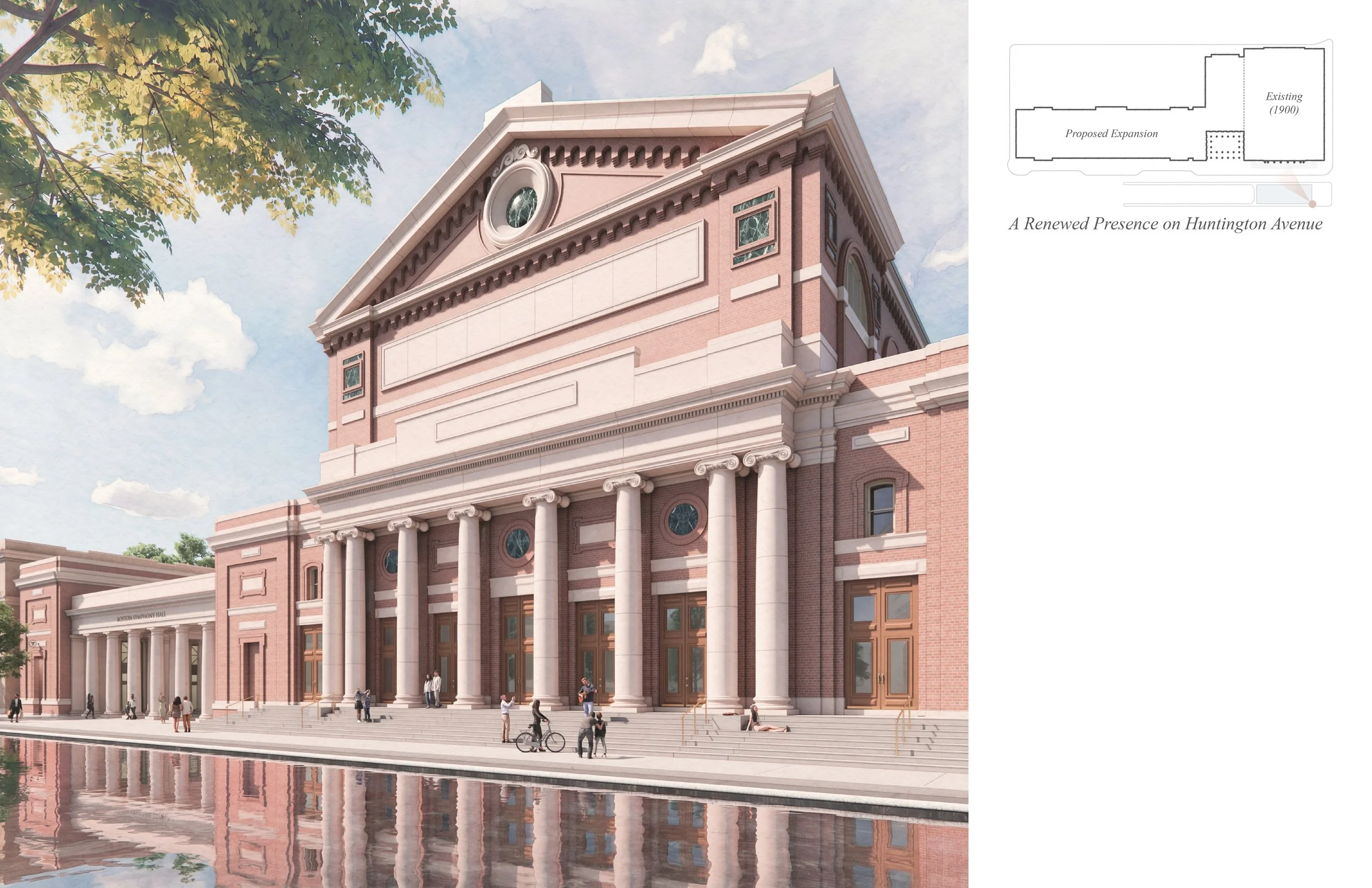 STUDENT PORTFOLIO R Noah Sannes for Civic Ensemble: A Bold Vision for Revitalizing Boston Symphony Hall