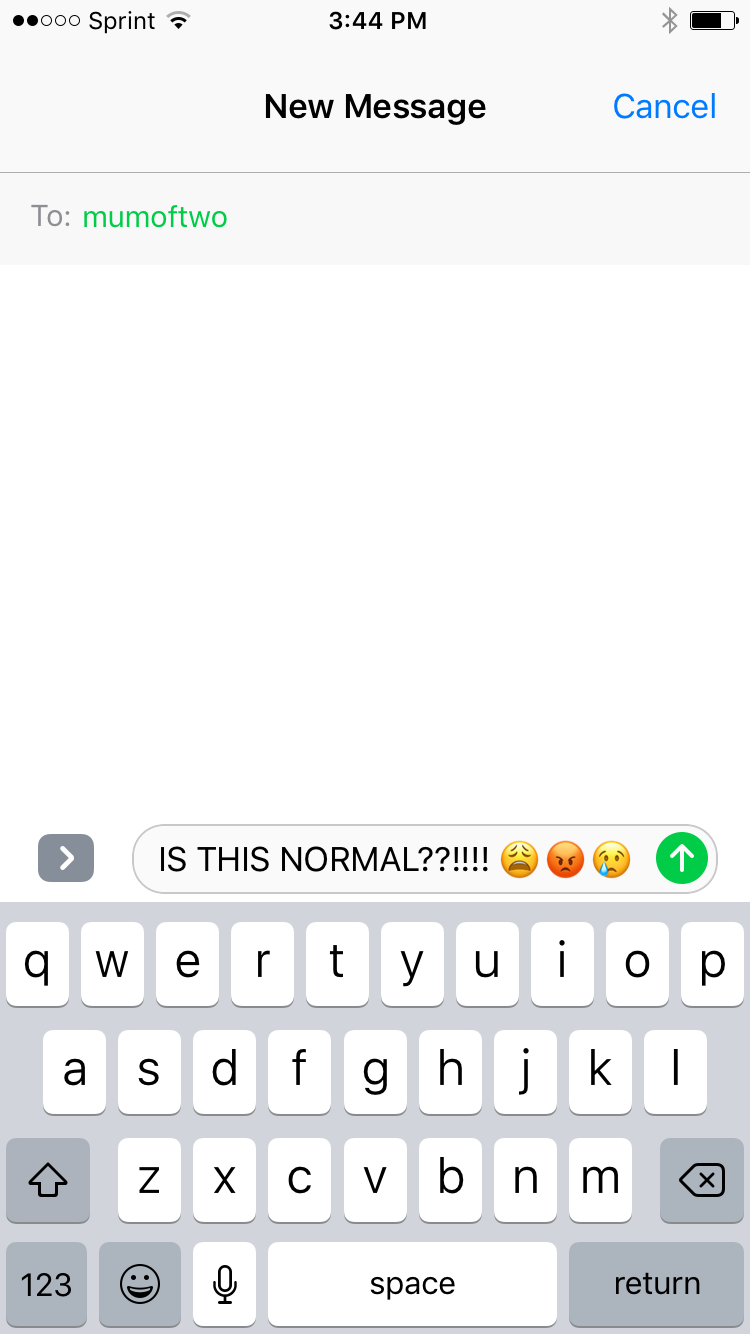 The last weeks of pregnancy, second time around: is this normal?