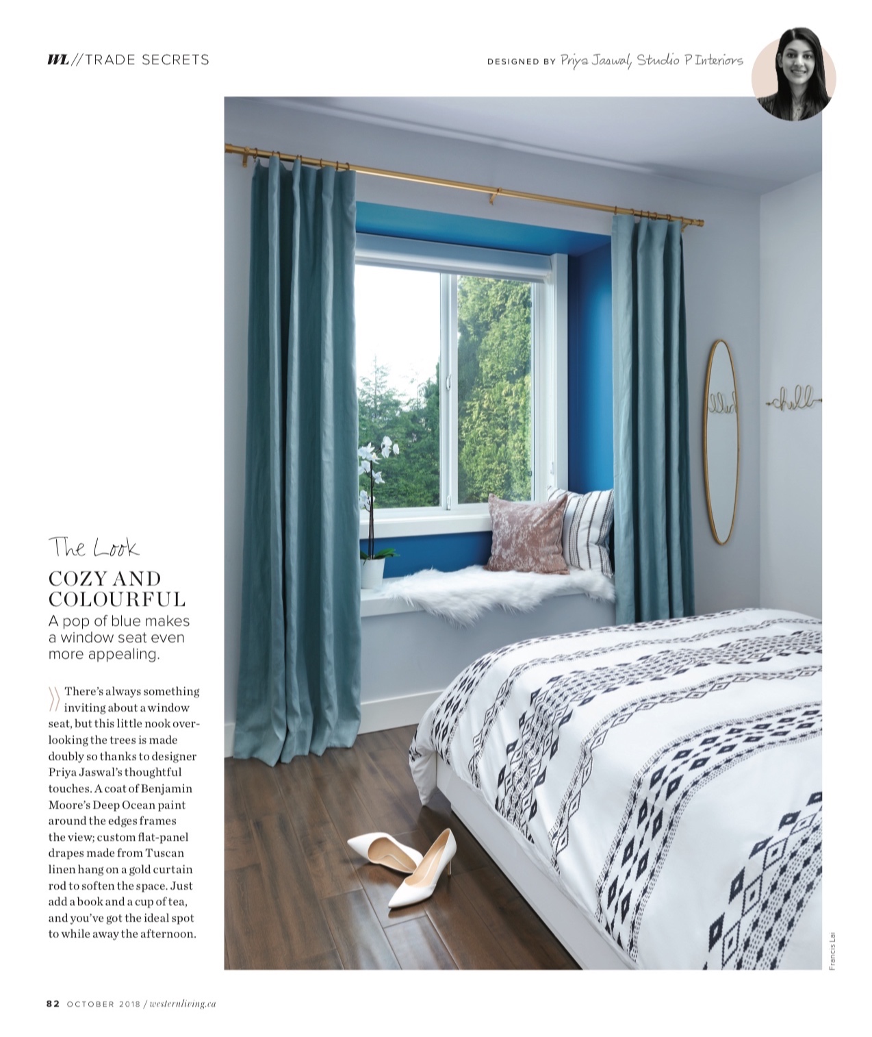 Western Living Magazine | October 2018 Issue | Studio P Interiors  