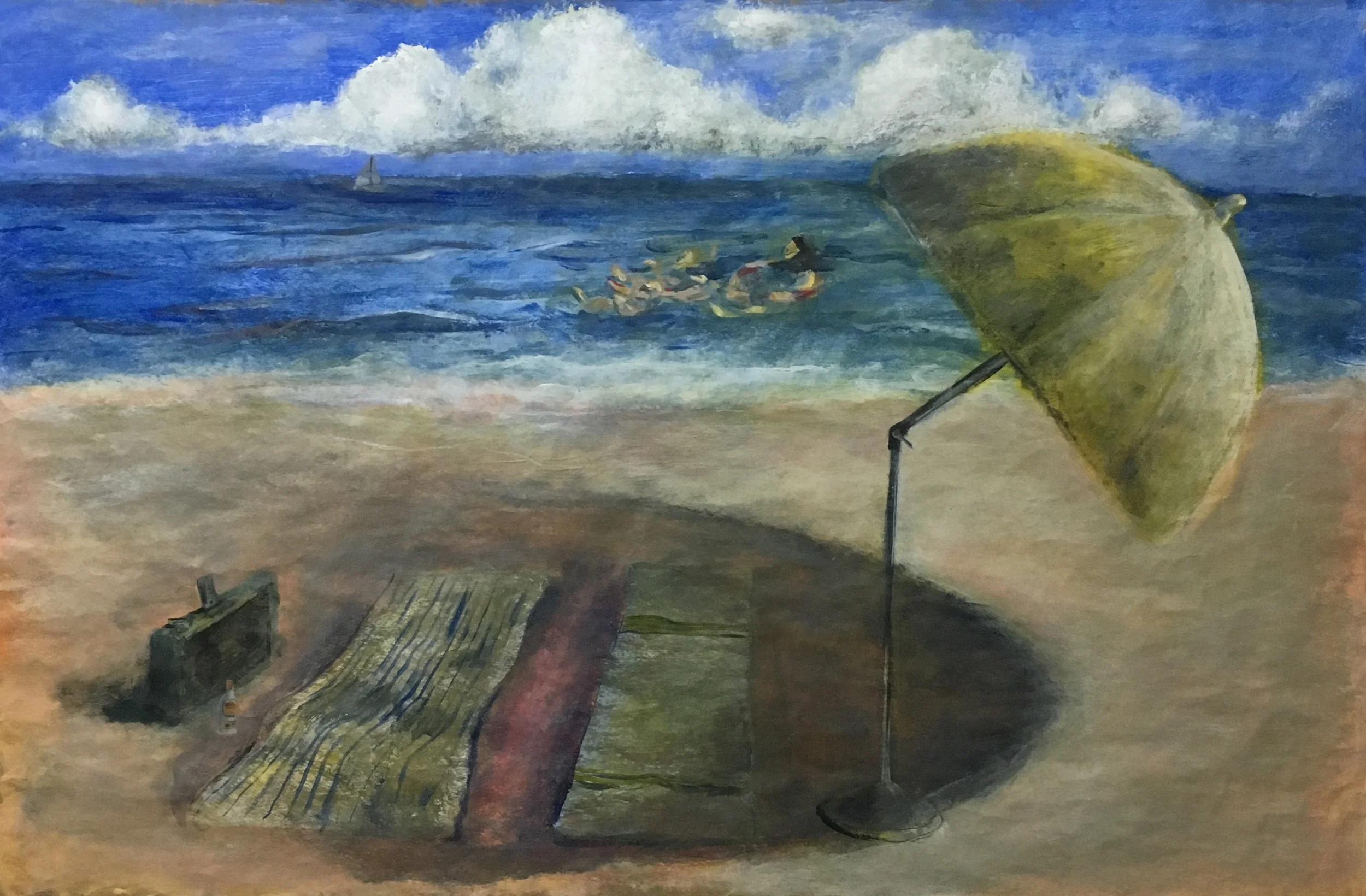  "some day" 48" x 36" acrylic&nbsp;    