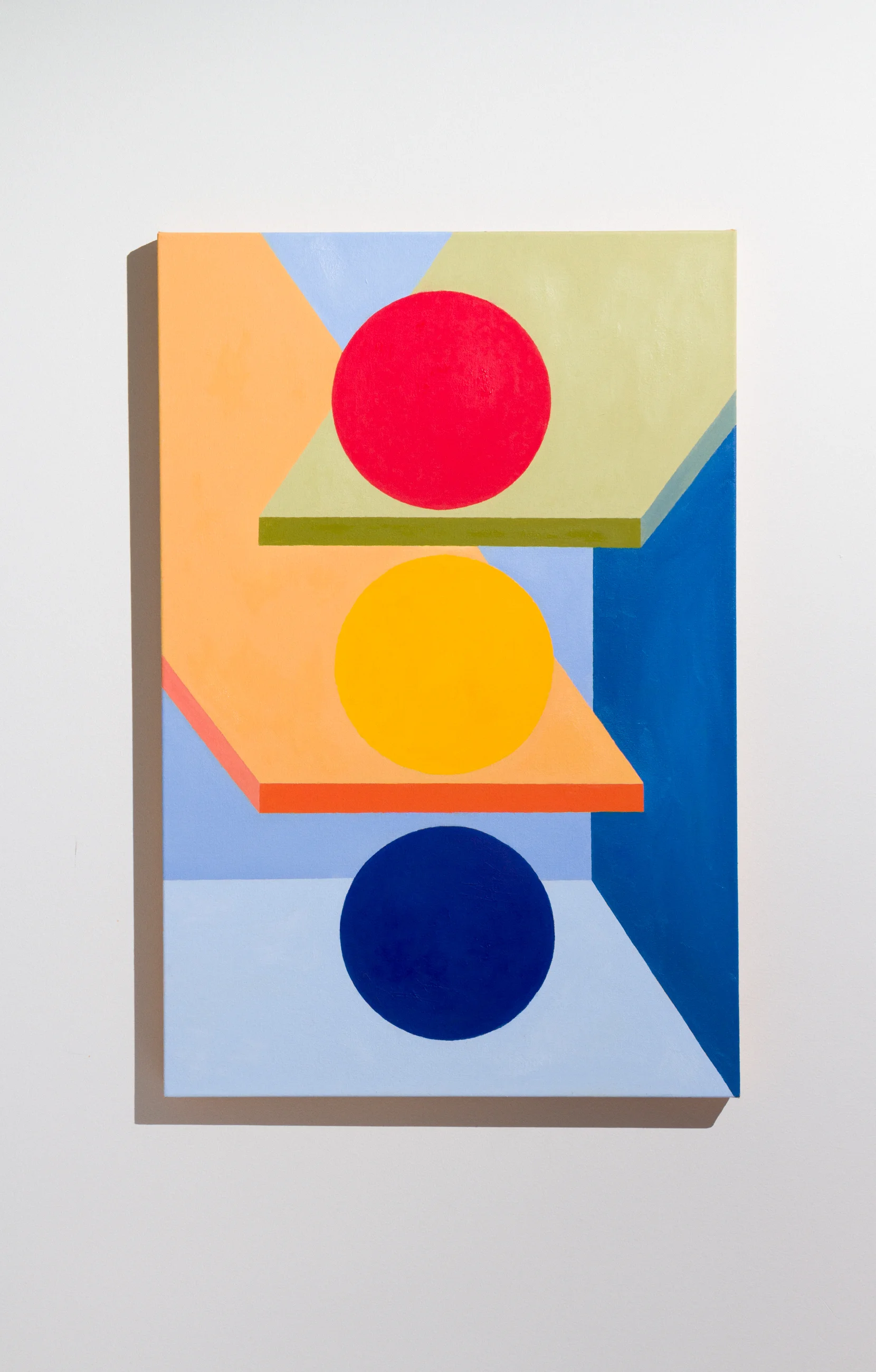  "limited spectrum" 24" x 36" oil 
