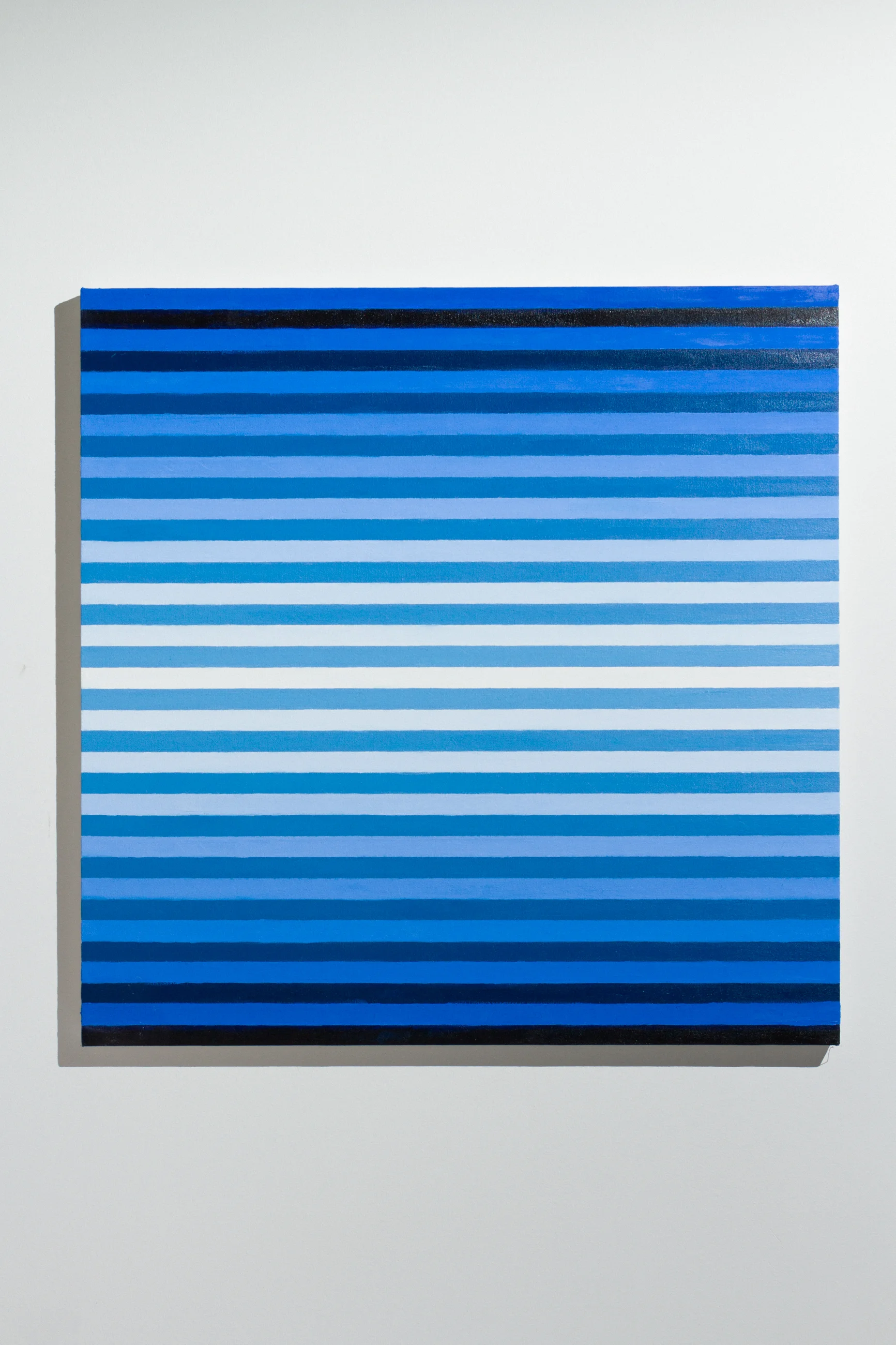  "blue lines" 36" x 36" oil 