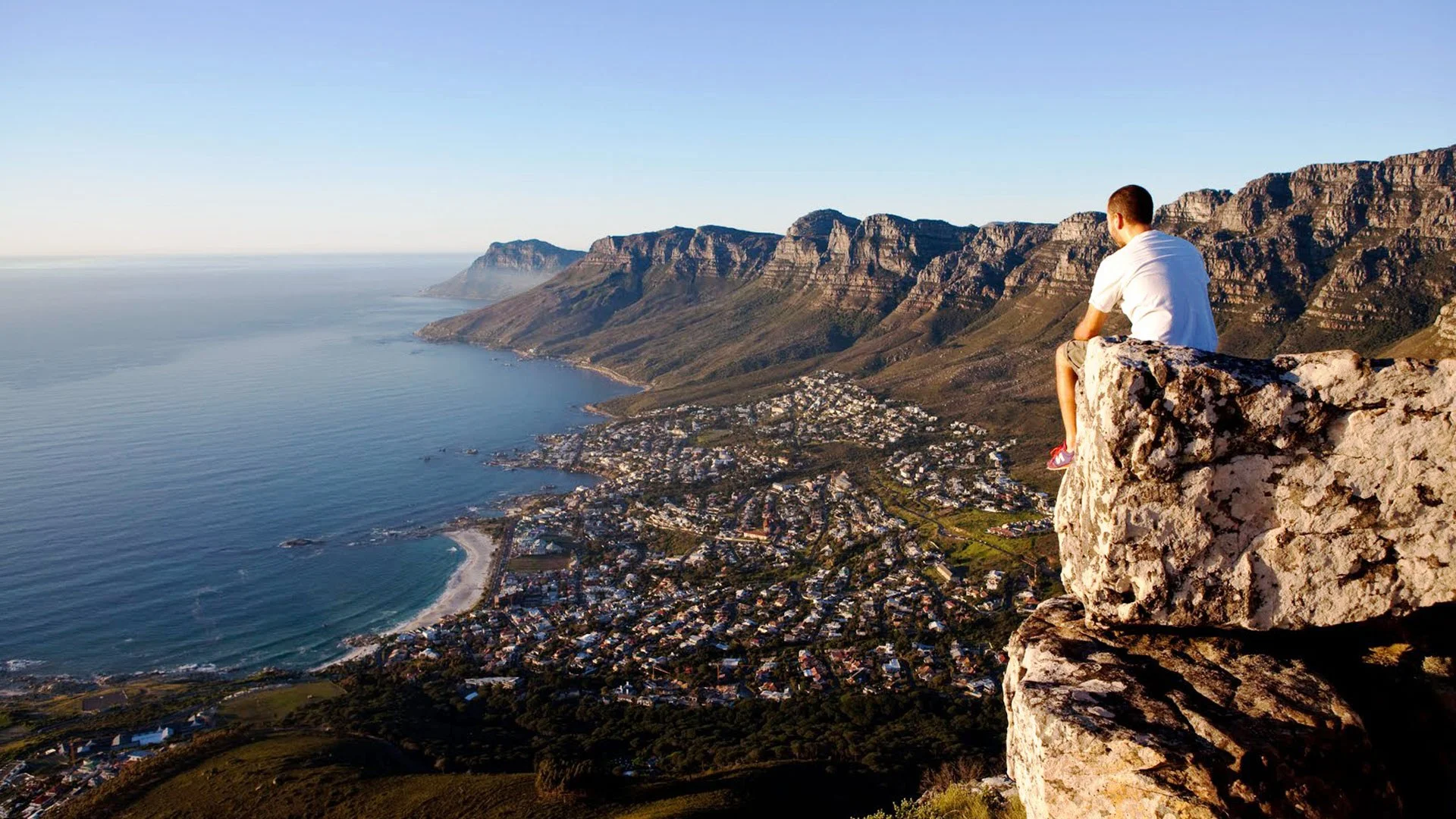  Looking towards the Twelve Apostles from Lion's Head peak. Image found here