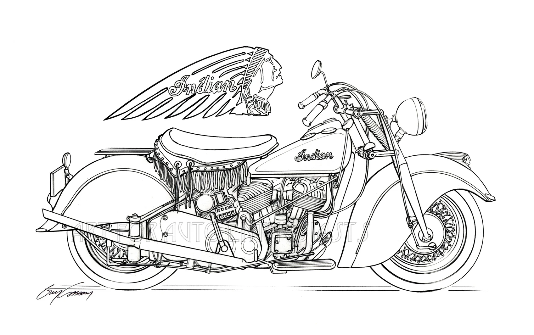 1947 Indian Chief