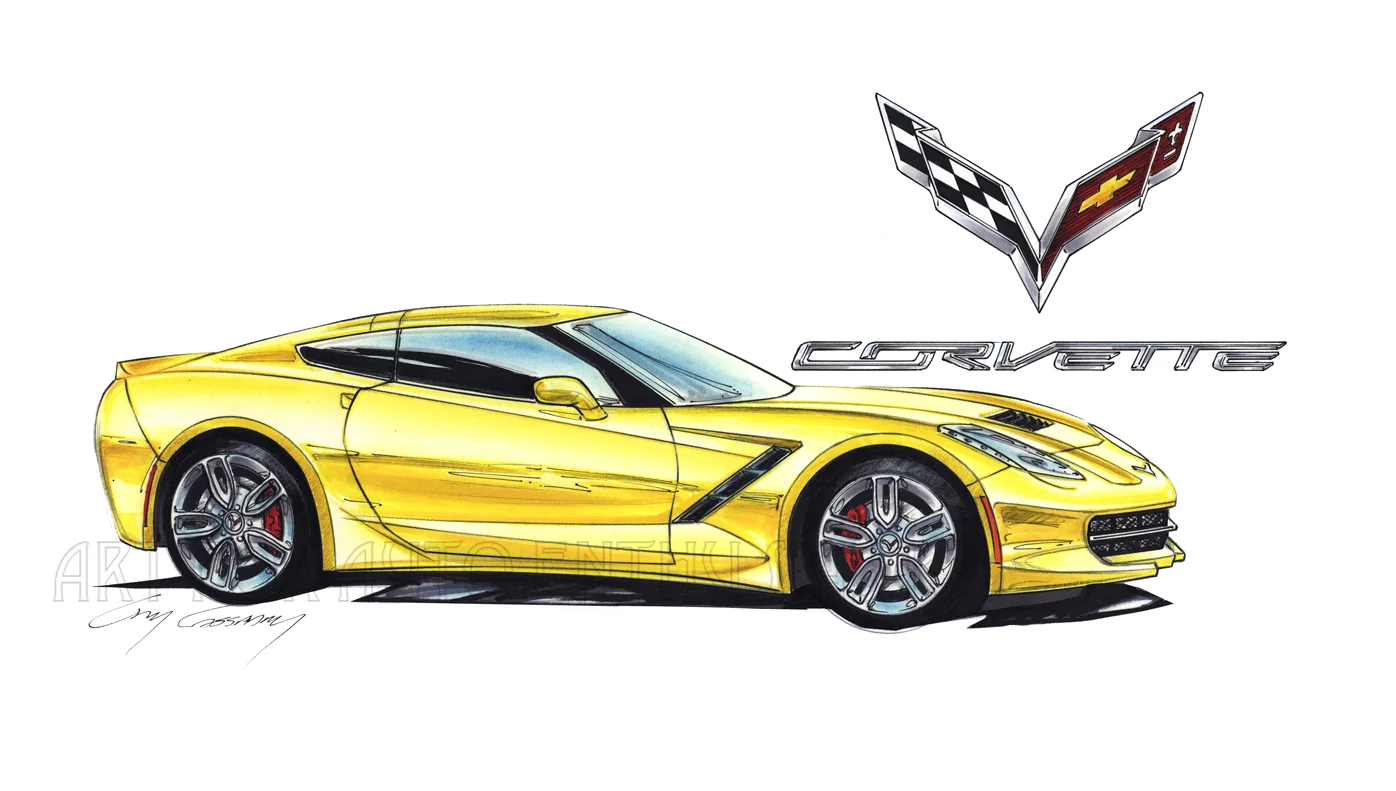 2014 - C7 Corvette - commission