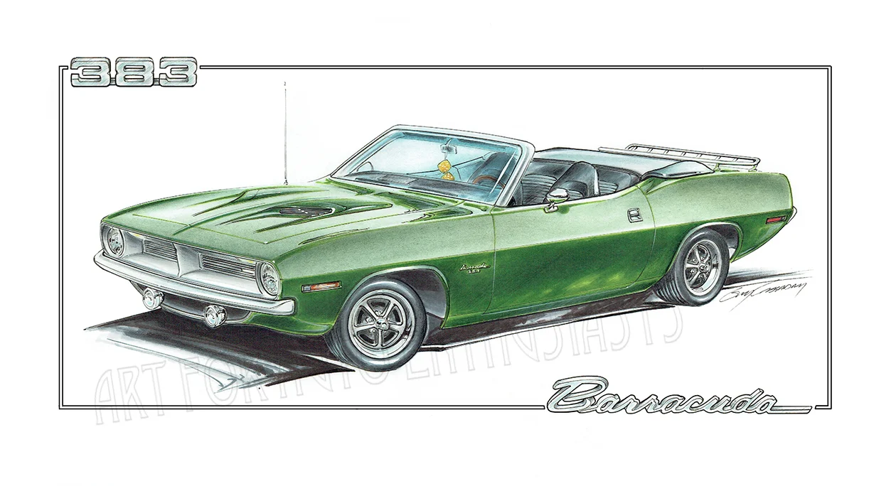 1970 Barracuda Convertible - 383 V8