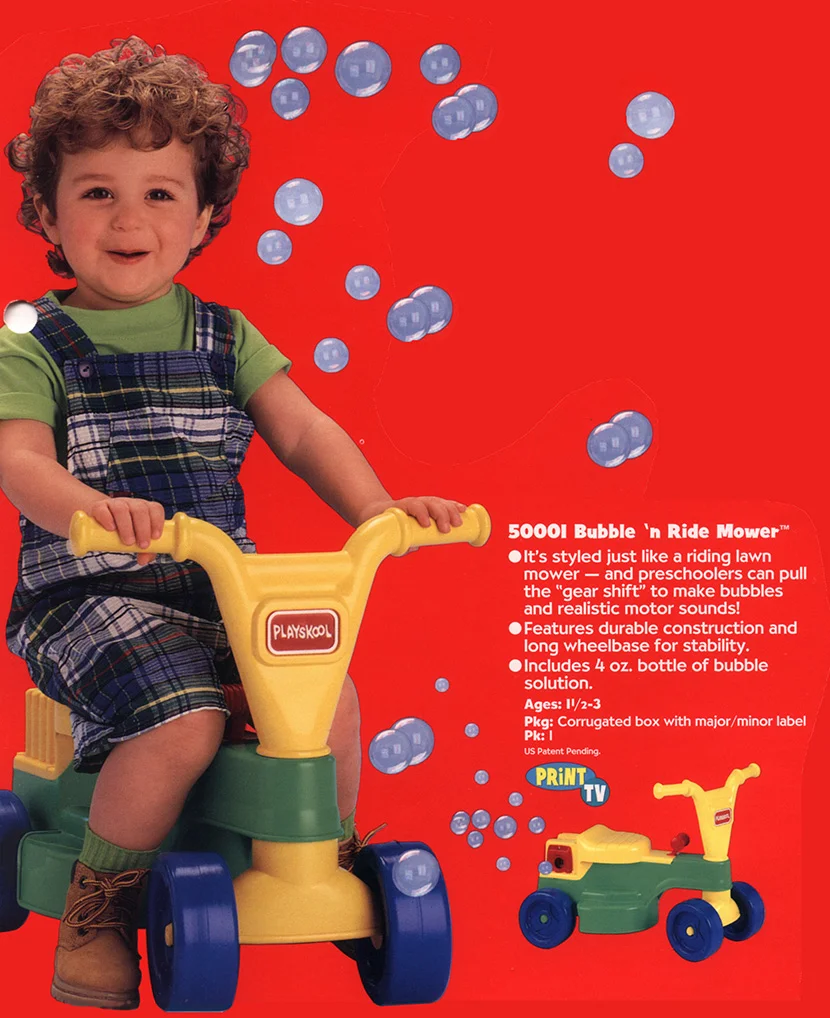 PlaySkool - Bubble Ride On