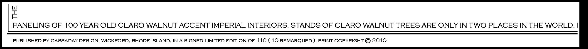 Excerpt taken from the text the frames the perimeter