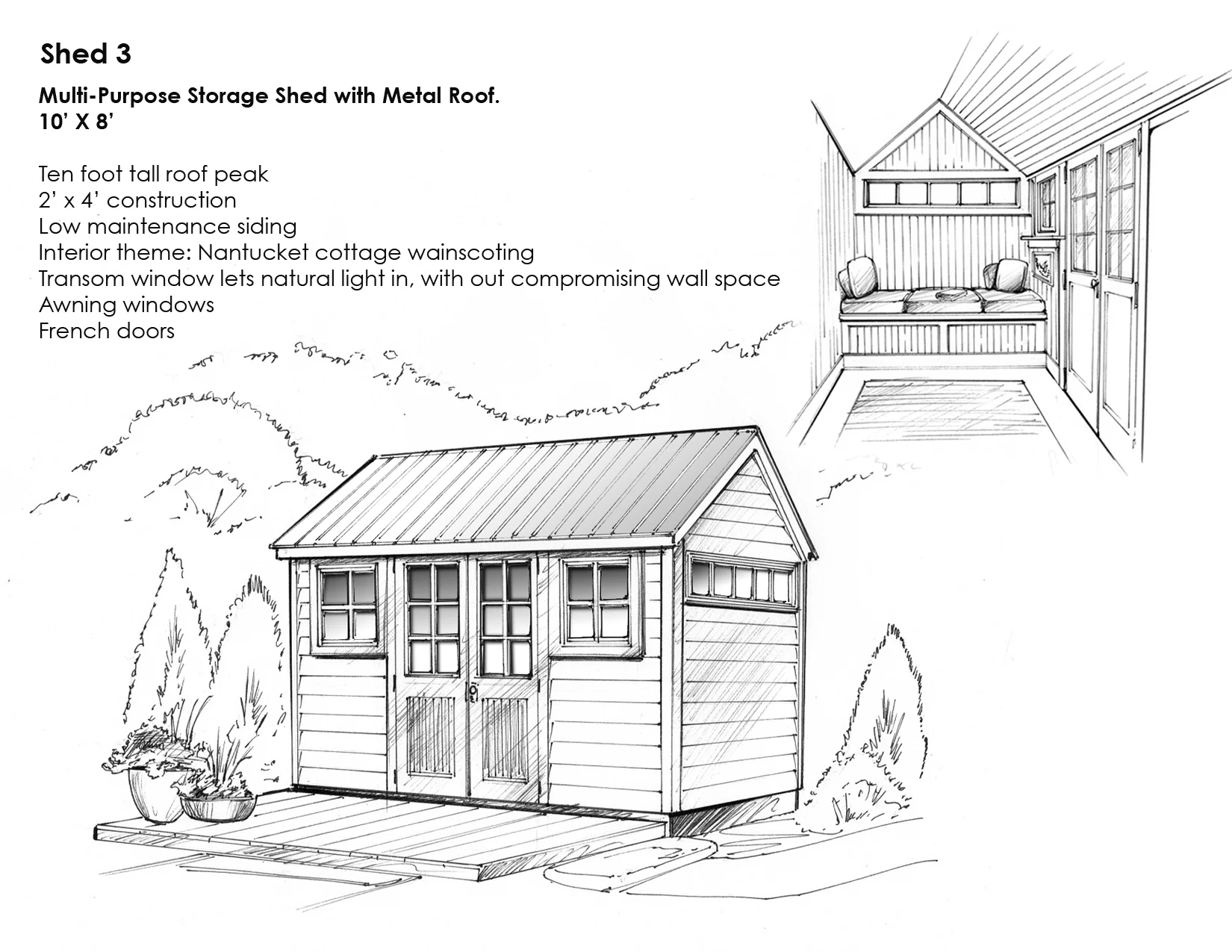 Rustic Artist Shed