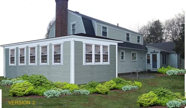 Illustration of Proposed Porch Addition - Juniper Hill