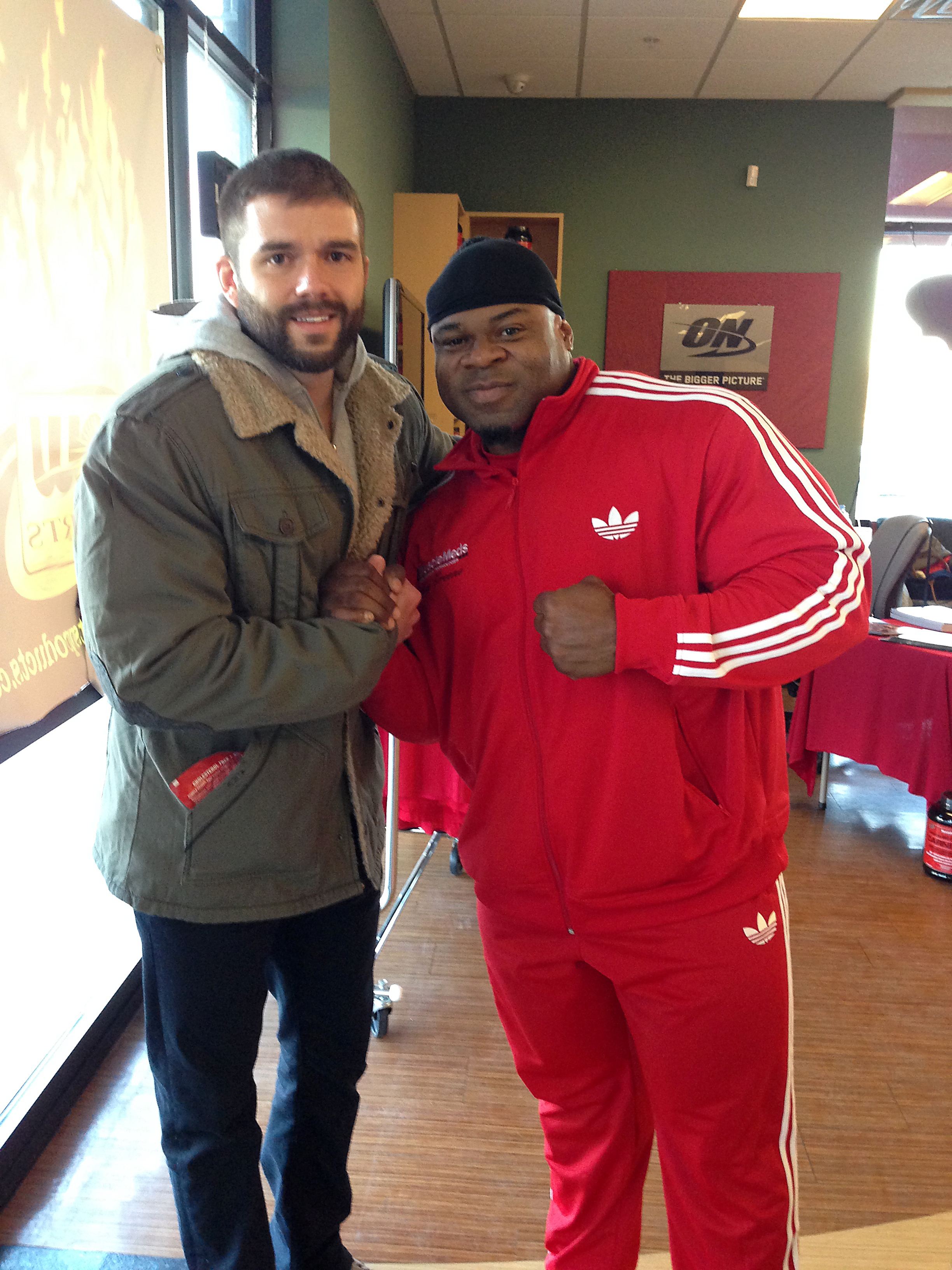   IFBB Pro and Star of Generation Iron, Kai Greene and PB  