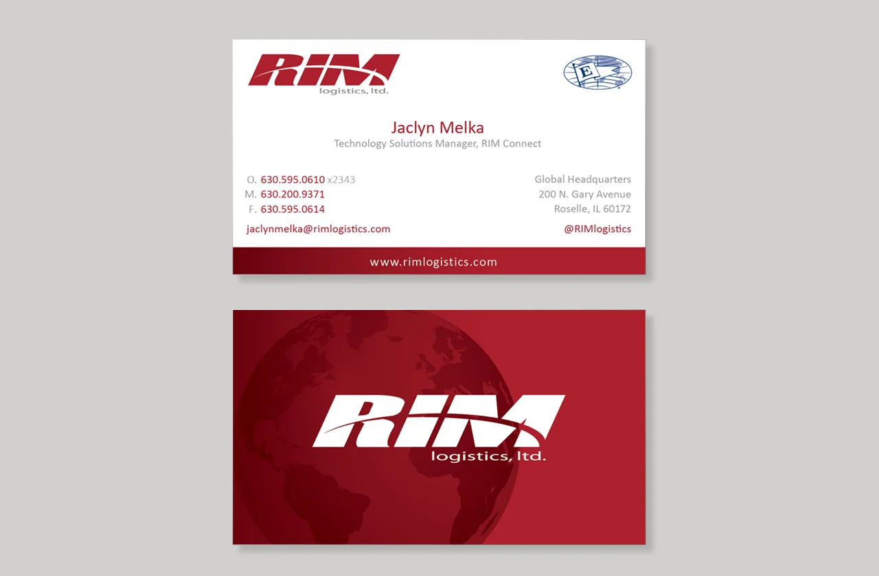   RIM Corporate Business Card Template  