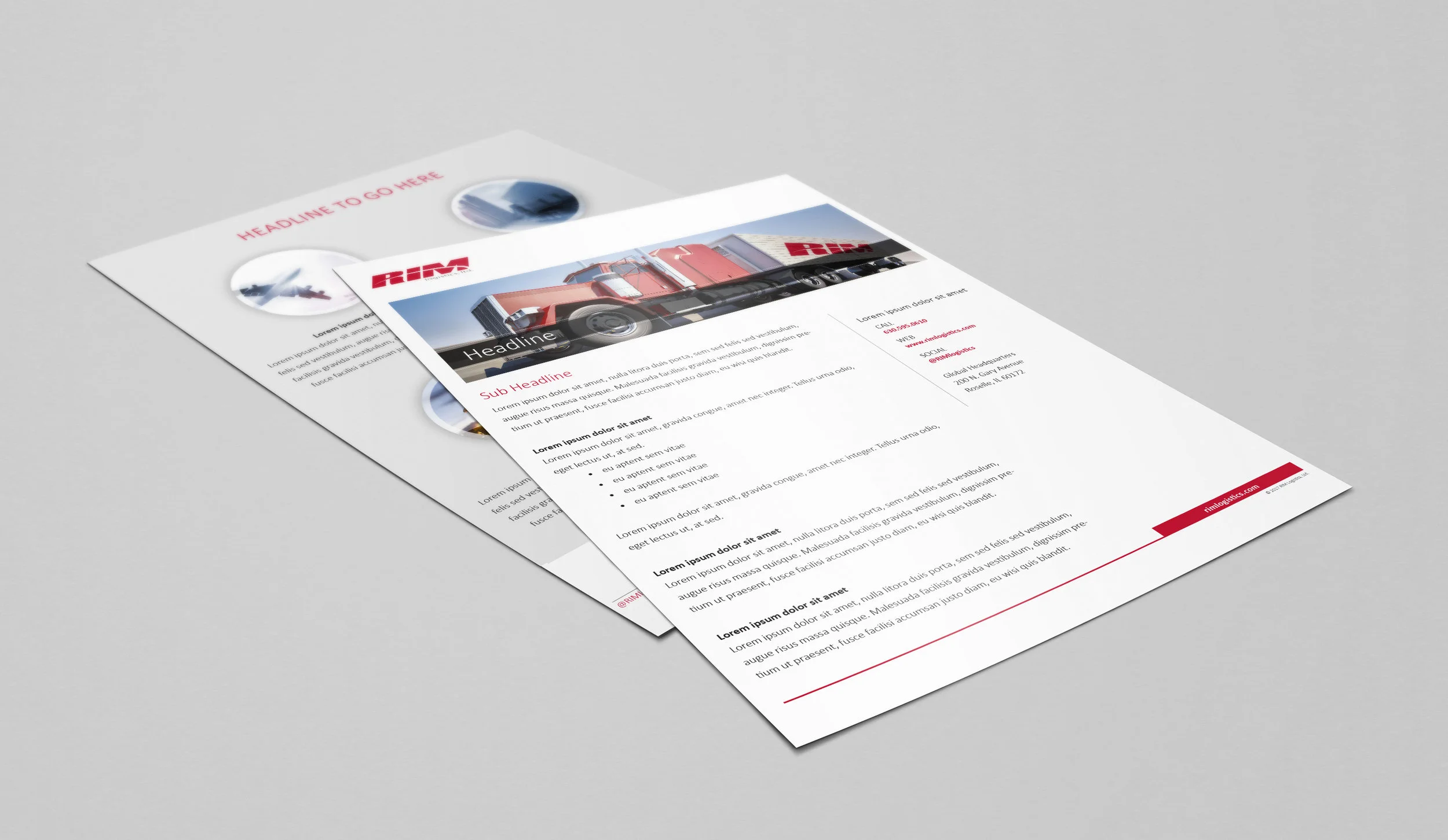   Custom Sales Print Collateral  