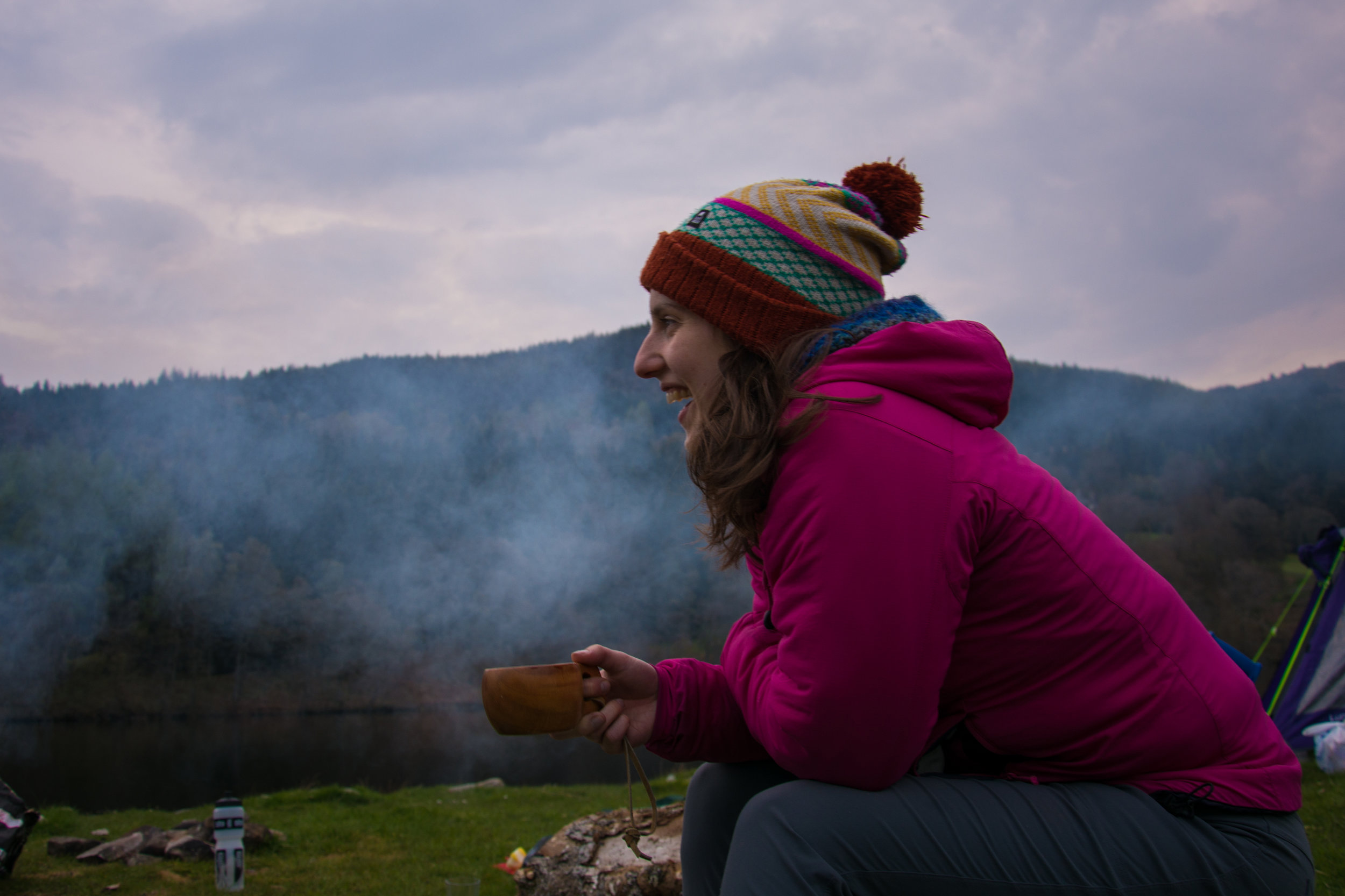 Through the smoke | Loch Tummel, Perthshire.