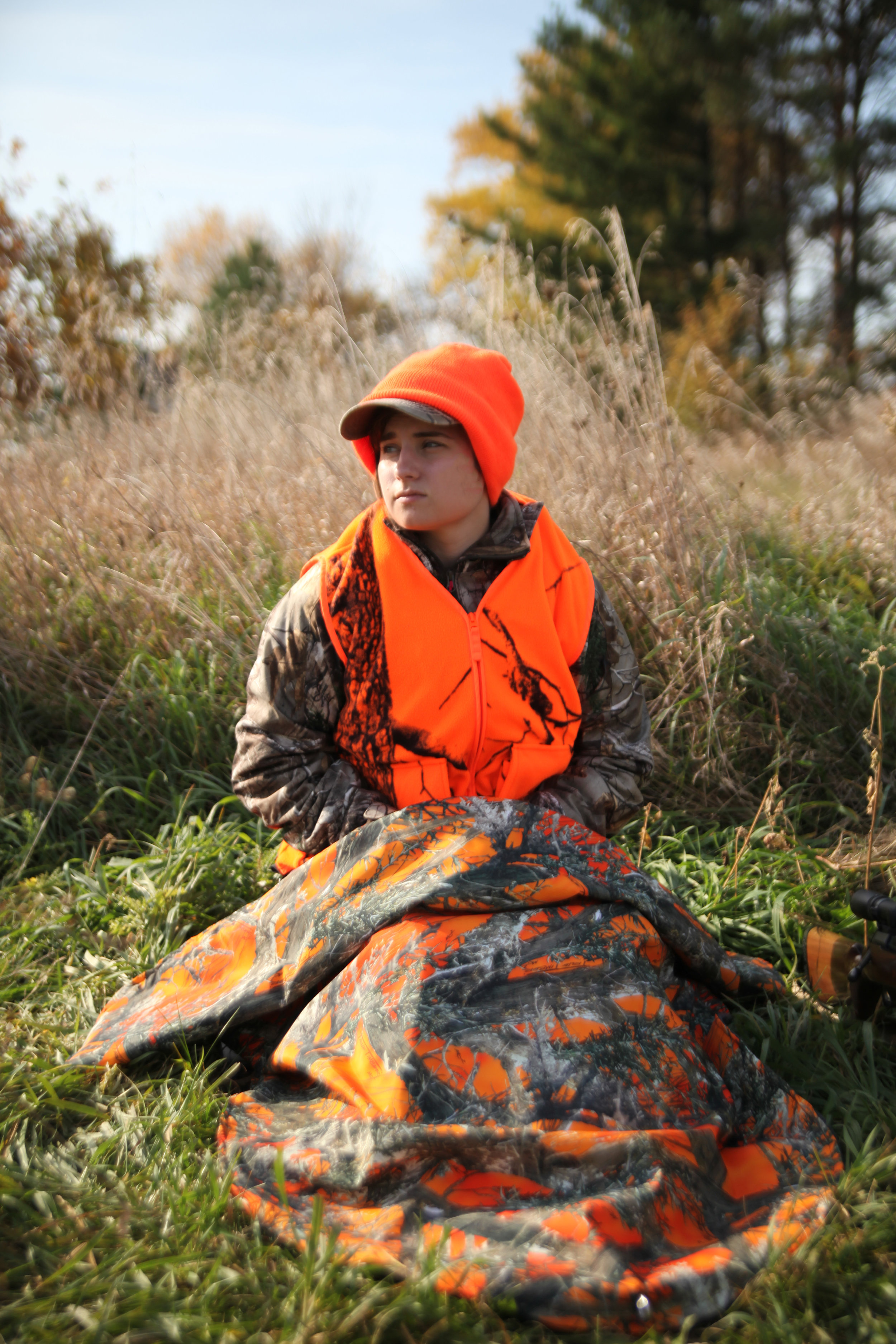 Camo Waterproof Fleece Blanket