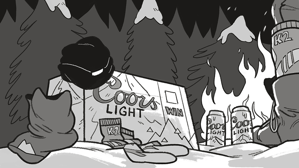 Coors Light Commercial Board 2